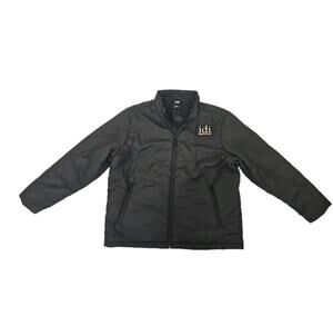 The North Face Men's Light Puffer Jacket Sz XXL Black Image Diagnostics Workwear